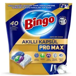 Bingo Akıllı Kapsül Pro Max Dishwasher Detergent – 40 Tablets