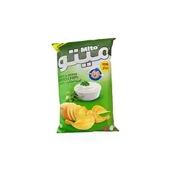Mito Yogurt And Herbs Potato Chips 100 Gm