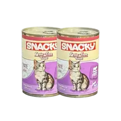Snacky - Adult - Grain-Free - Pâté Pure Beef 2x400g