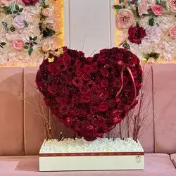 Heart-Shaped Red Flowers Vip