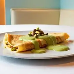 Pistachio Crepe