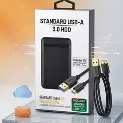 3.0 USB HDD Slim External Case