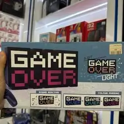 Game Over LED logo