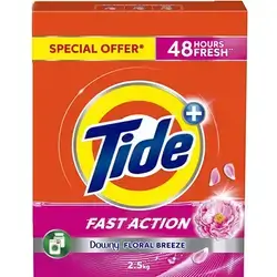 Tide Fast Action Downy Floral 2.5kg