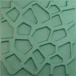 3D Wall Panels Dark Green D067