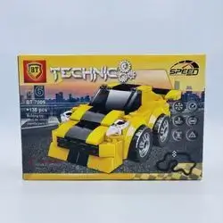 Lego Car Yellow 136 Pcs