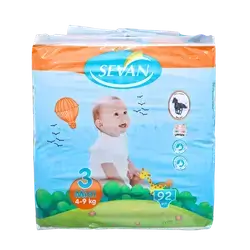 Hispie Rash Diaper No. 3, 92 count