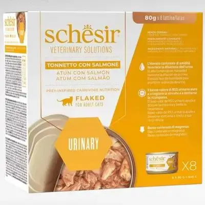 Schesir Urinary Tuna & Salmon 8x