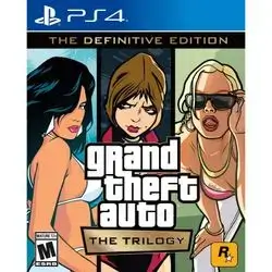 GTA GRAND THEFT AUTO TRILOGY DEFINITVE EDITON PlayStation DVD Game PS4