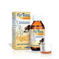 Fortuss Otosan Cough Syrup With Manuka Honey (Dry And Wet Cough) Suitable For 1+