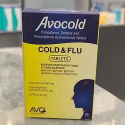 AVOCOLD COLD FLU 20 TABLETS