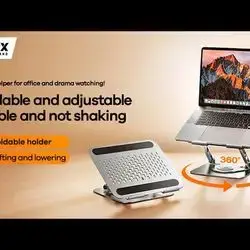 Rotating Folding Notebook Stand 