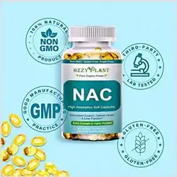 NAC Supplement - NAC Softgels for Antioxidant, Immune, Respiratory, Liver Health Support - High Absorption NAC Supplement N Acetyl Cysteine 1200mg - Non-GMO, Gluten-Free, Vegan - 2 Month Supply, 60 Softgels