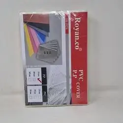 PVC transparent Cover book 350gsm