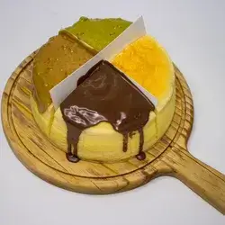Large Mic Japanese Cheesecake