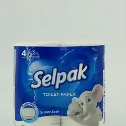 Selpak Super Soft Toilet Paper 4 Pcs