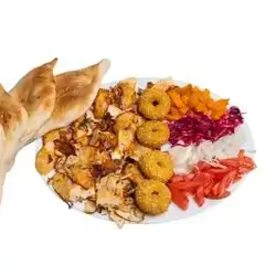 Half  Plate Of Chicken Gas