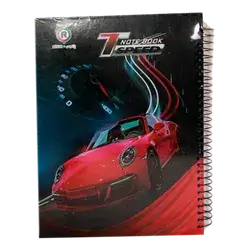 Note Book-Renus-Car- 2 Dividers- 150 sheets- 20 x 27