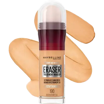 Instant Age Rewind Eraser Treatment Makeup Octinoxate Sunscreen Spf18 190 NUDE 20ml _ MAYBELLINE NEW YORK