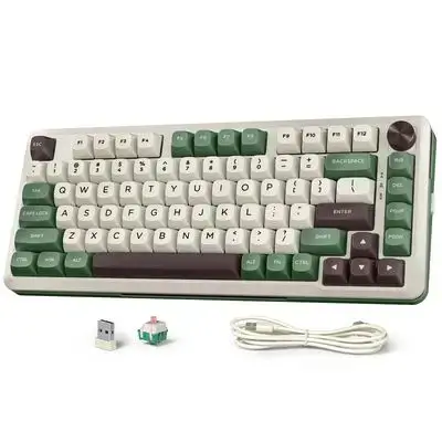 Redragon Wireless Mechanical Keyboard Gasket Mounted RGB 75% Tri-Mode K681 CGC - Pro