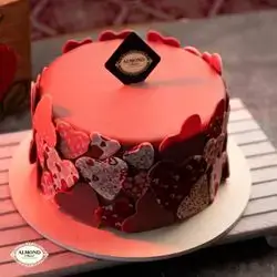 hearts cake
