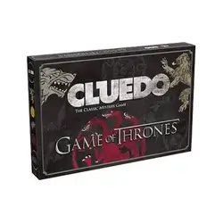 Cluedo Game of Thrones Edition board game.