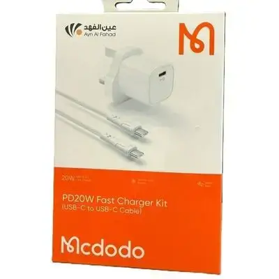 McDodo CH‑472 20W Fast Charger – White
