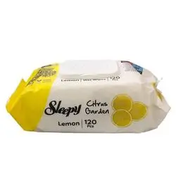 Wet Cleanser Lemon Sleep 120 pcs