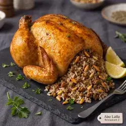 Whole Stuffed Chicken