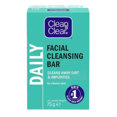 Daily Facial Cleansing Bar 75gr _ Clean & Clear