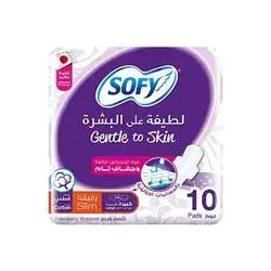 Sofy Gentle To Skin Large And Slim Pad 29 Cm 10 Pads