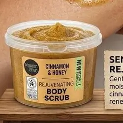 Organic Shop Cinnamon & Honey Rejuvenating Body Scrub