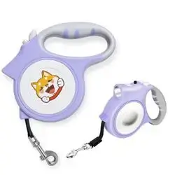 Retractable Leash & Light 5M