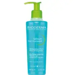 bioderma sebium gel moussant 200 ML
