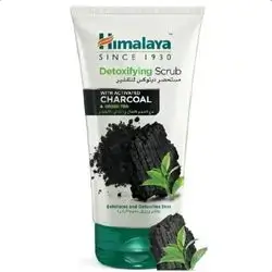  Himalaya Detoxifying Scrub مستحضر ديتوكس للتقشير WITH ACTIVATED CHARCOAL & GREEN TEA مع الفحم الفعال والشاي الأخضر