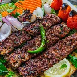 Half Person Meat Kebab