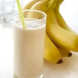 Natural Milk And Banana