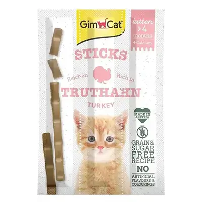 Gimcat Sticks Kitten Turkey 3' 9G