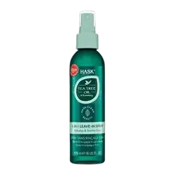 Tea Tree Oil & Rosemary 5-In-1 Leave-In Spray Refreshes & Soothes scalp 175ml _ HASK