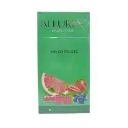 allurex mixed fruits pasion 12 premium condoms