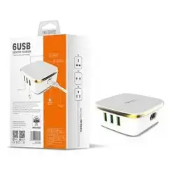 Ldnio turbo 35w 6usb quick charge