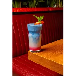 Blueberry Ice Matcha