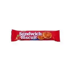 Eti Sandwich Biscuits Strawberry 61 Gm