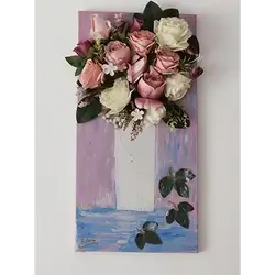3D Flower Painting Vase