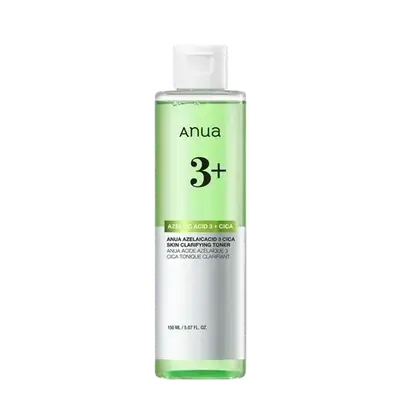 Azelaic Acid 3+ Cica Skin Clarifying Toner 250ml _ Anua