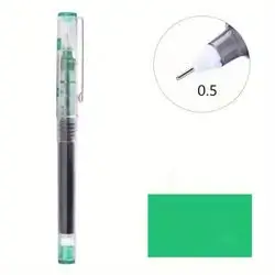 Gel Pen 0.5 mm - Snowhite X55 - Green Ink