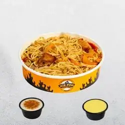 Spaghetti With Chicken Sauce