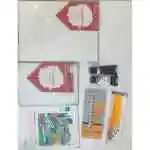 2 75ml Acrylic Set 12 Ml Acrylic+canvas 20*30+canvas 30*40+set 6 Brush+180gm Drawing Notebook