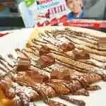 Banana , Kinder and Nutella
