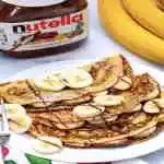 Banana , Pistachio and Nutella